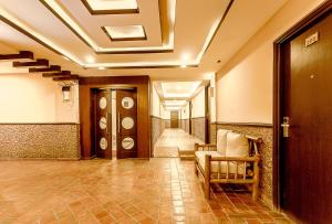 Χώρος καθιστικού στο Gaju Suite Hotel
