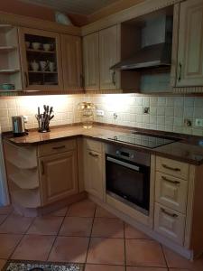 Kuchyň nebo kuchyňský kout v ubytování Whirlpool Suite Venezia