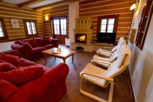 Posedenie v ubytovaní Holiday Villa Stupna
