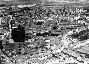 Nespecifikovaný výhled na destinaci Astorga nebo výhled na město při pohledu z penzionu