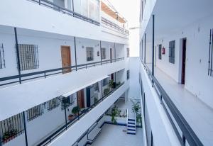 Balkón alebo terasa v ubytovaní Luminoso y fresco apartamento en 2ª línea de playa