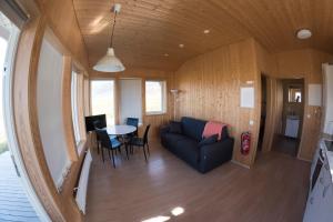 磨河度假屋的休息区
