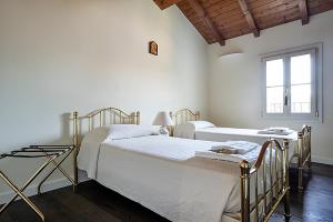Cama o camas de una habitación en Villa Casetti B&B