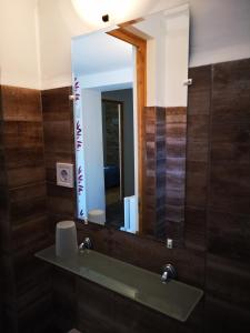 Koupelna v ubytování Ráday Apartman