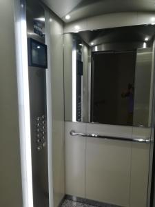 Phòng tắm tại Apartamento El Parque con Vistas al Mar