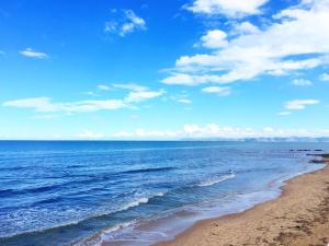 a view of the ocean from the beach at Dar Corniche La Marsa (Adults Only) in La Marsa