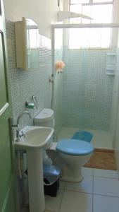 Et badeværelse på Grande Apto. equipado no Porto Barra