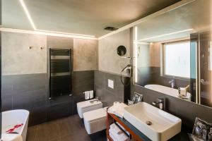 Ванная комната в Hotel Metropolis