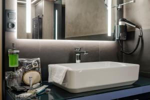 Ванная комната в Hotel Metropolis