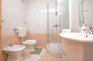 Koupelna v ubytování Apartment Marija