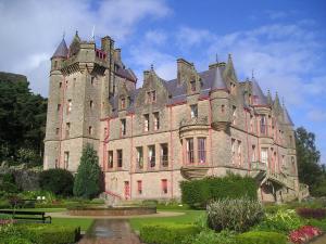 a large castle building with a park in front of it at Lagan View - the perfect location in the city in Belfast