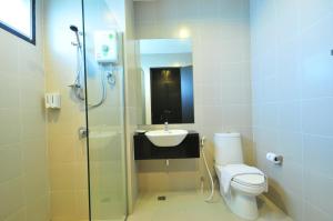 Koupelna v ubytování BS Residence Suvarnabhumi