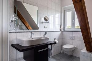 Koupelna v ubytování Ferienwohnung Zetzl + 37 fotografií