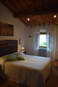 Postel nebo postele na pokoji v ubytování Agriturismo Spazzavento