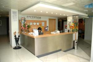 Lobbyn eller receptionsområdet på Hotel Divesta - self check in