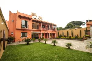 Zahrada ubytování Posada Hacienda Real