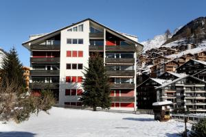 Haus Kandahar v zimě