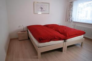 Postel nebo postele na pokoji v ubytování Haus Kandahar