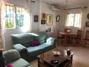 Χώρος καθιστικού στο Duplex Vera - Playa