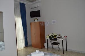 TV a/nebo společenská místnost v ubytování B&B Frangi