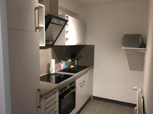 Η κουζίνα ή μικρή κουζίνα στο Rheinstraße 33 +8 φωτογραφίες