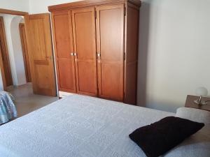 Postel nebo postele na pokoji v ubytování Casita la Herilla