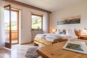 Postel nebo postele na pokoji v ubytování Appartements Kerschbaumer
