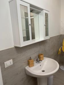 Kúpeľňa v ubytovaní Deni's Apartments