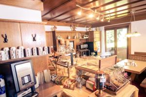 Kuchnia lub aneks kuchenny w obiekcie Pension Waldruh - Tannenheim