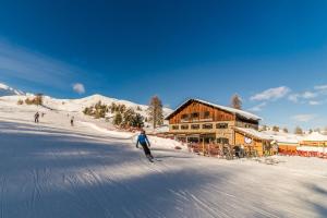 L'établissement le Chal'heureux en hiver