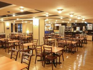 Restaurace v ubytování Shirakabako View Hotel