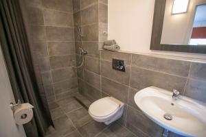Koupelna v ubytování Apartments A7