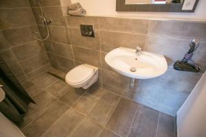 Koupelna v ubytování Apartments A7