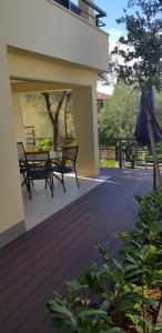 Balkón nebo terasa v ubytování Gavza Luna Apartment
