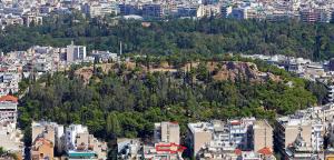 Pemandangan dari udara bagi Cosy and comfort flat, heart of Athens
