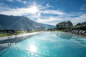 O vedere generală la munți sau o vedere la munte luată de la acest hotel