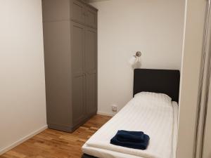 Postel nebo postele na pokoji v ubytování Hotel Kringelstaden