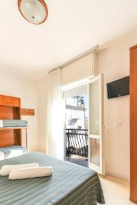 TV a/nebo společenská místnost v ubytování Hotel Jesulum