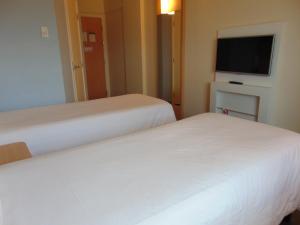 Postel nebo postele na pokoji v ubytování ibis Arapiraca