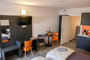 Posezení v ubytování Apartments A7