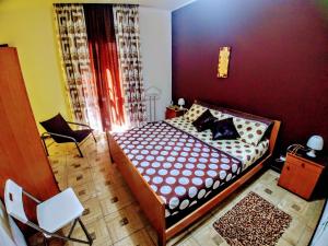 Postel nebo postele na pokoji v ubytování planet rooms