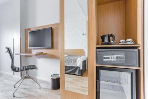 Μια τηλεόραση ή/και κέντρο ψυχαγωγίας στο Hotel Spekeröd