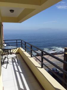 Balkón nebo terasa v ubytování Apart Antofagasta