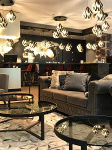Posezení v ubytování HARBR. hotel Konstanz