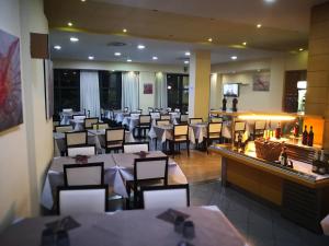 Et opholdsområde på Hotel Ristorante Trendy