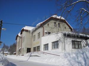 Hotel Zlatá vyhlídka v zimě
