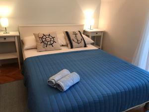 Postel nebo postele na pokoji v ubytování Apartmani Stula