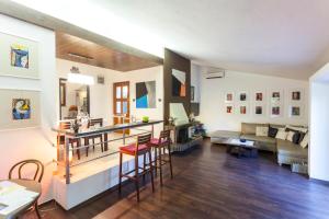 Posezení v ubytování House Giovanni