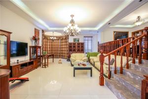 TV a/nebo společenská místnost v ubytování Hangzhou Yuhang District ·Locals Apartment· Xixi Wetland ·00141260 Locals Apartment 00141260