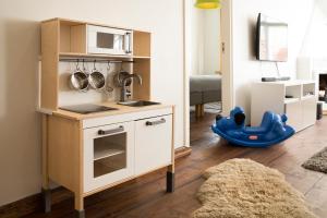 Η κουζίνα ή μικρή κουζίνα στο Heaven Apartment